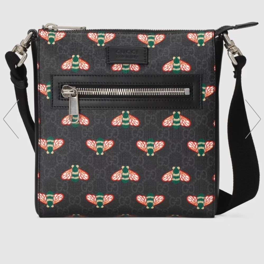 Gucci Bestiary Bee Messenger Bag